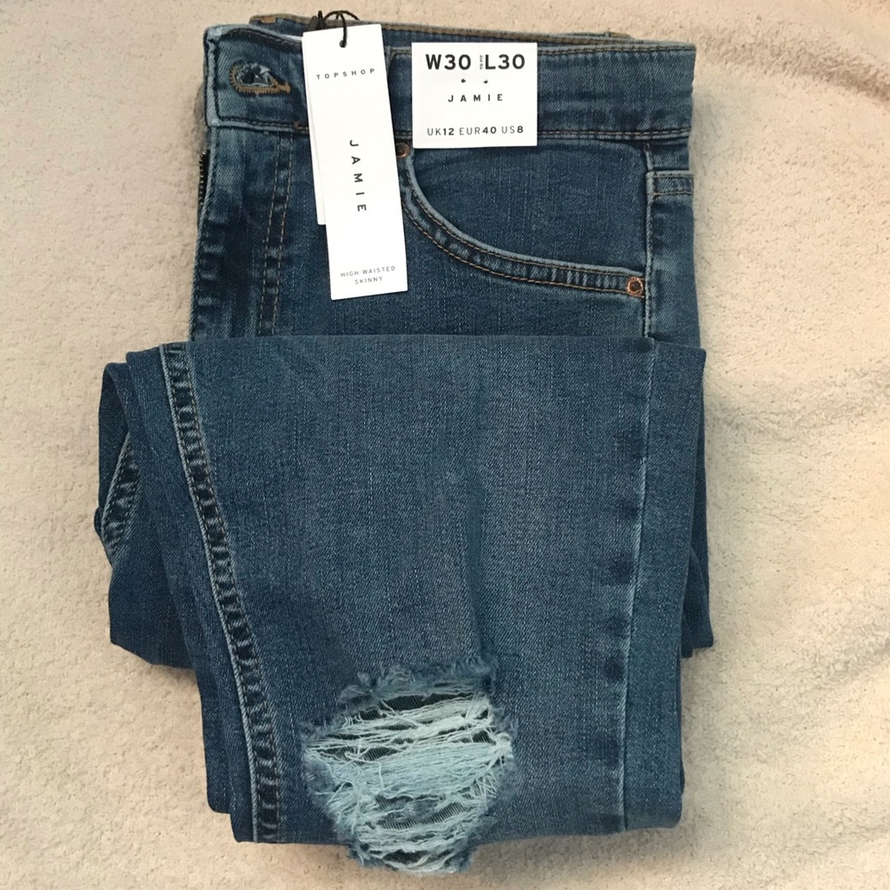 Top shop Jamie jeans